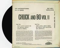 CHUCK BERRY AND BO DIDDLEY Chuck & Bo Vol. 2 EP Vinyl Record 7 Inch Pye 1963
